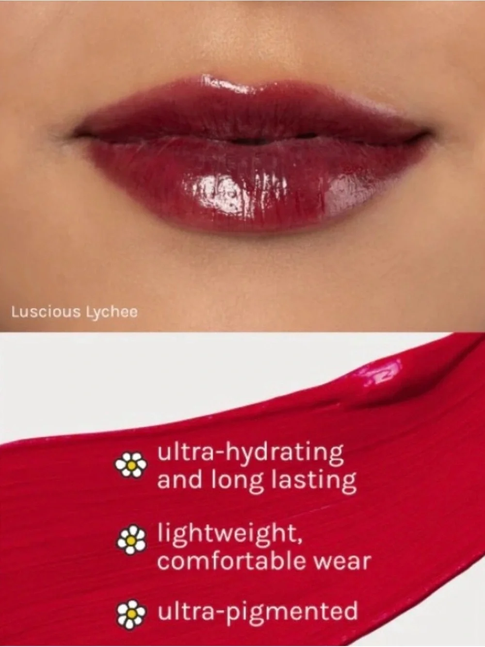 The Crème Shop x Miffy Glossy Lip Stain - Luscious Lychee